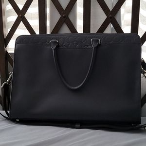 Coach Beckett structured brief embossed detail
